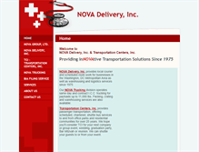 Tablet Screenshot of novadelivery.com